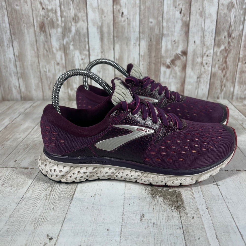 Brooks Glycerin 16 Womens Running Shoes Plum Purple 1202781B527 Size 7